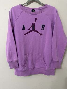VINTAGE Air Jordan Sweatshirt Youth XXL/ adult XS Unisex 90s Style